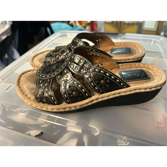 Clark’s artisan black sandals - Picture 4 of 7